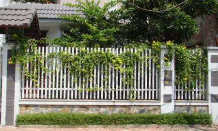 30+ Mẫu Hàng Rào Cho Biệt Thự, Nhà Ở Hot Nhất, Đẹp Nhất 2021