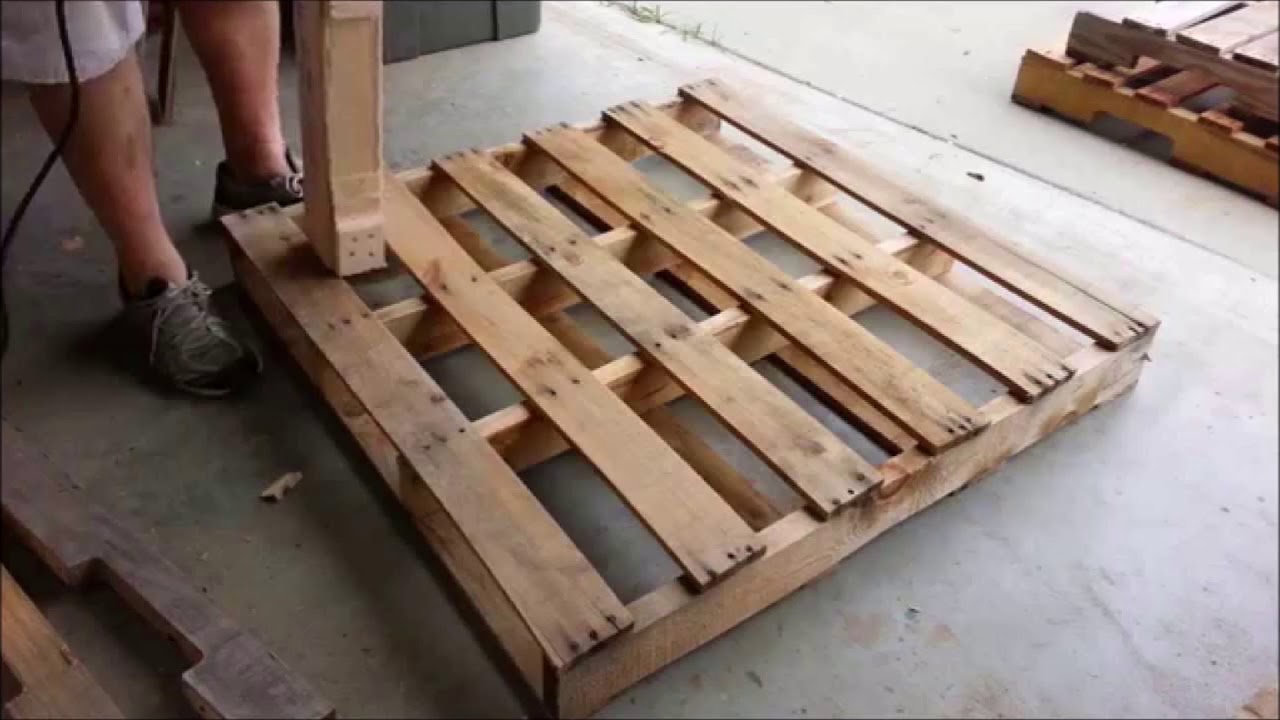 tái chế pallet gỗ