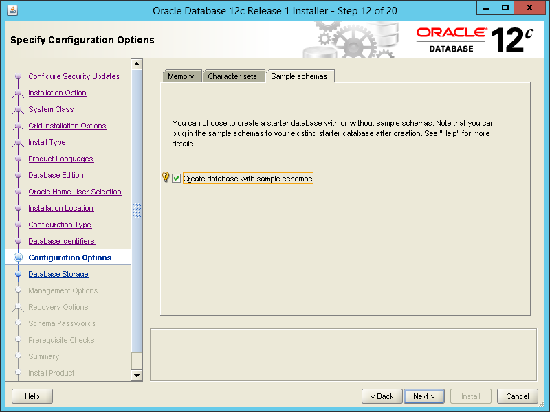 Cài đặt cơ sở dữ liệu Oracle 12c trên Windows