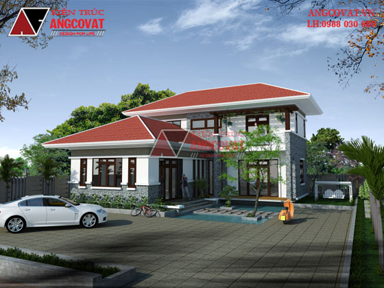 25 mẫu tư vấn thiết kế nhà mặt tiền 9m 1,2,3 tầng kiến trúc đa phong cách, phù hợp với đa số gia đình Việt TIN122037