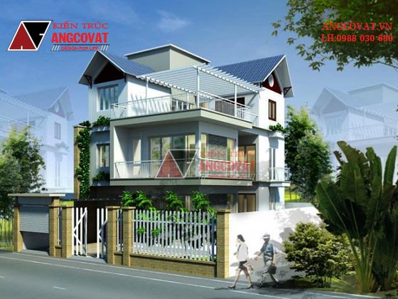 25 mẫu tư vấn thiết kế nhà mặt tiền 9m 1,2,3 tầng kiến trúc đa phong cách, phù hợp với đa số gia đình Việt TIN122037