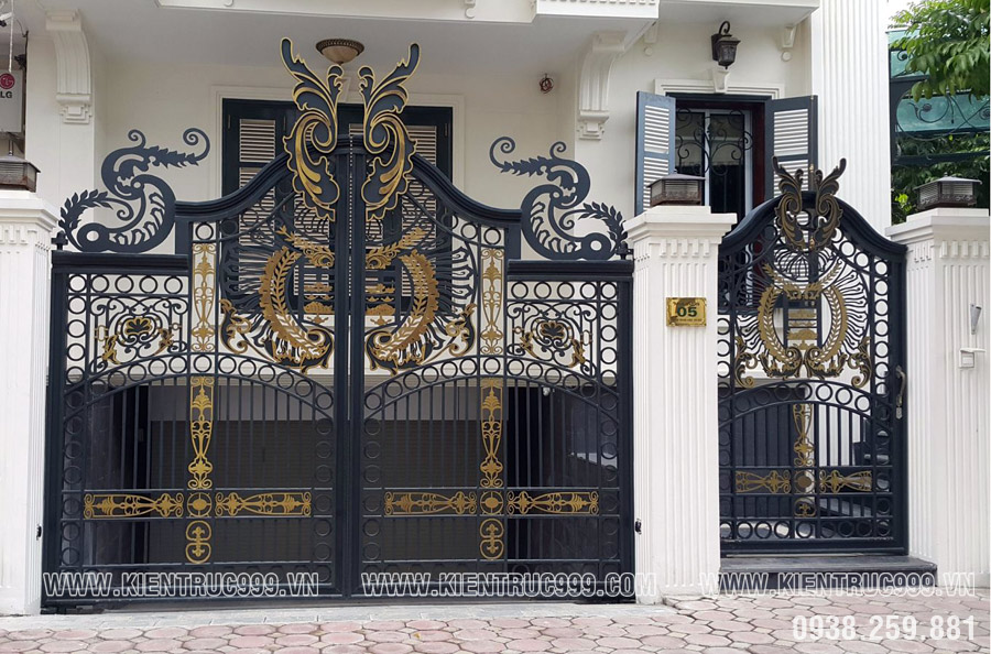 Phong thủy cổng nhà, cách bố trí cổng vào nhà đúng nhất – Kiến Trúc 999