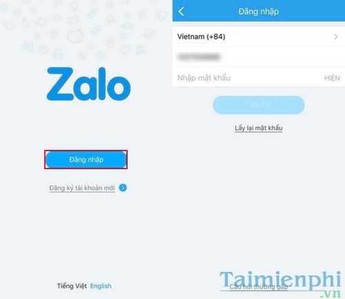 [TaiMienPhi.Vn] Cách cài Zalo trên điện thoại Android, iPhone, setup Zalo