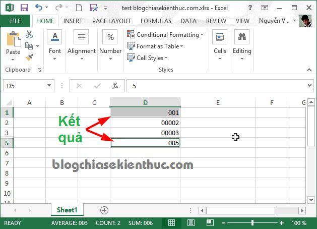 3 cách viết số 0 ở đầu dãy số trong Excel, dễ vô cùng :) - Blog chia sẻ kiến thức