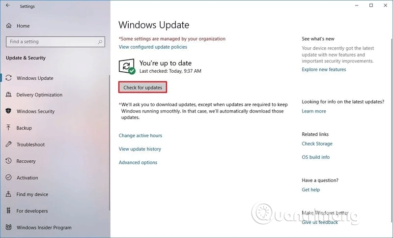 3 cách update Windows 10 lên bản cập nhật mới nhất 2021