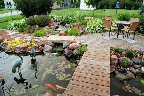 53 ý tưởng thiết kế khu vườn, ao cá.