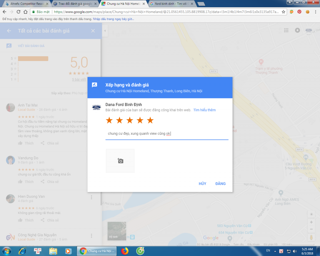 Bạn đã biết cách đánh giá địa điểm 5* trên google map chưa. – Dịch Vụ SEO địa điểm đầu tiên tại Việt Nam