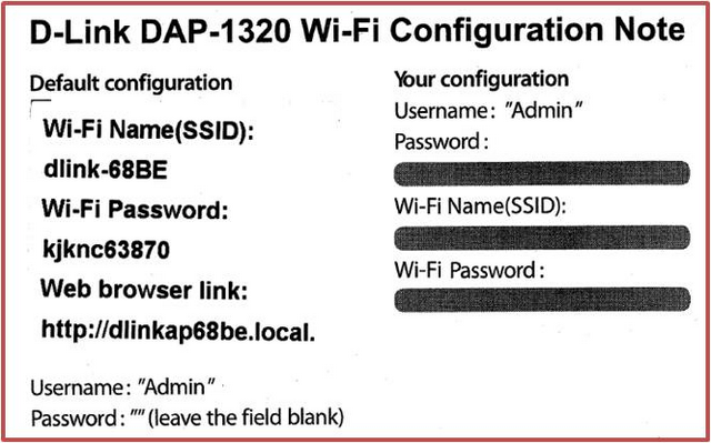 How do I setup and install my DAP-1320?