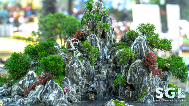 99+ mẫu tiểu cảnh hòn non bộ thác nước mini đẹp ấn tượng 2021 | SGL - SaiGon Landscape