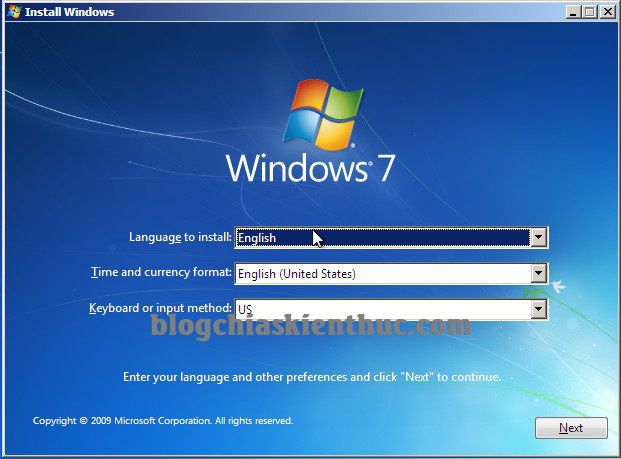Hướng dẫn cách cài Windows 7 chi tiết bằng hình ảnh [New Update] - Blog chia sẻ kiến thức