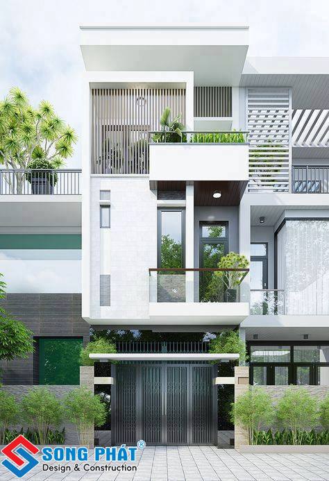 Tuyển tập 100+ mẫu nhà phố đẹp năm 2021 dẫn đầu xu hướng