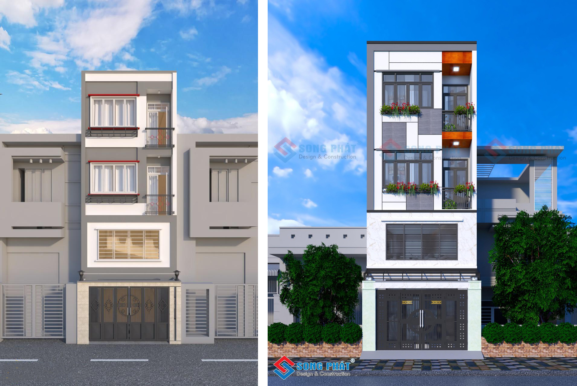Tuyển tập 100+ mẫu nhà phố đẹp năm 2021 dẫn đầu xu hướng