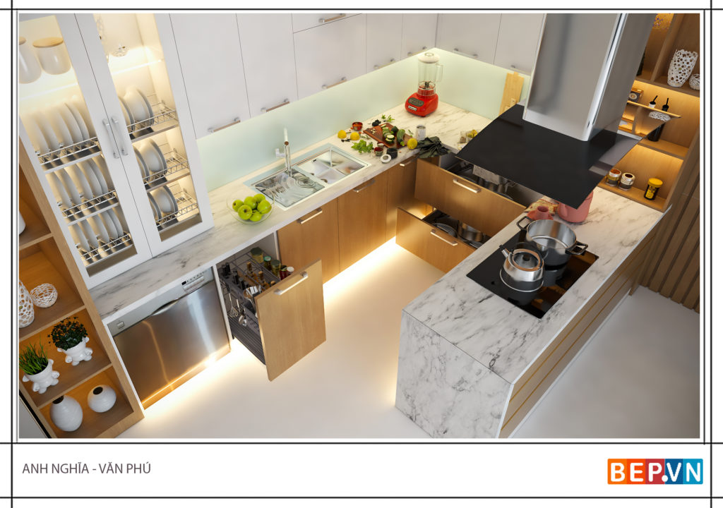 50+ Mẫu tủ bếp đẹp cho nhà nhỏ | Bep.vn - tủ bếp tiêu chuẩn EU