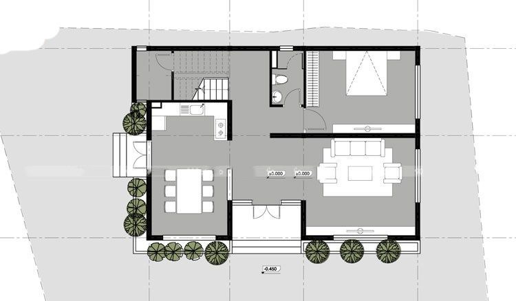 [BST] 45+ mẫu nhà 2 tầng nông thôn đẹp kèm bản vẽ chi tiết