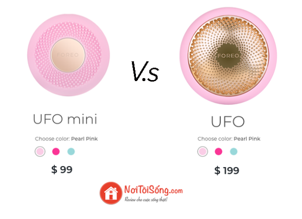So sánh Foreo UFO và UFO mini, UFO 2: Nên mua loại nào?