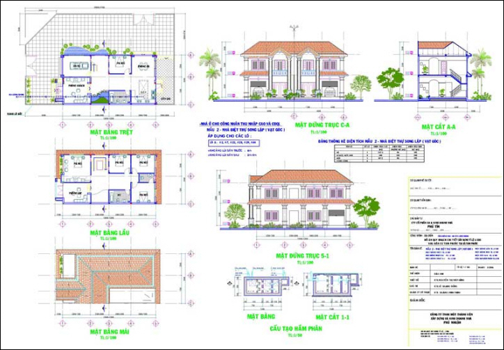 Thiết kế, mẫu nhà của Khu dân cư Phú Tín | ảnh 1
