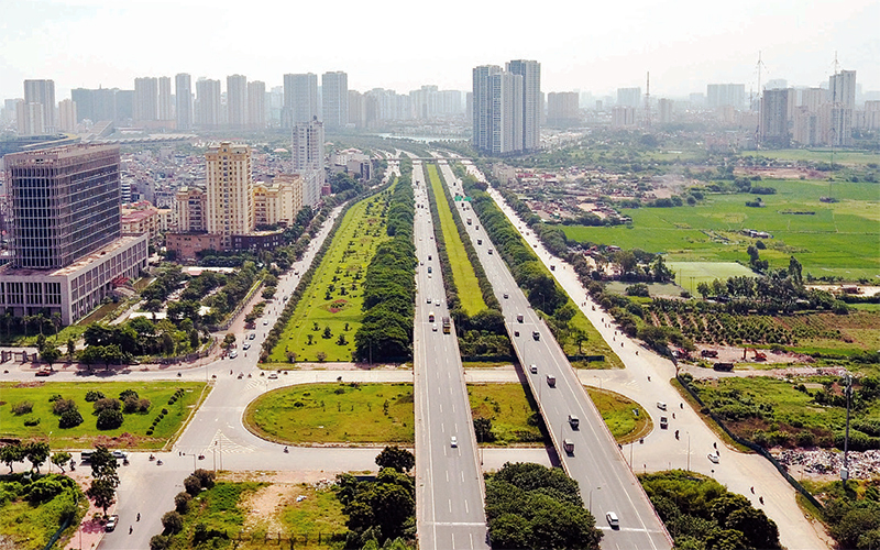 hình ảnh hạ tầng giao thông Hà Nội