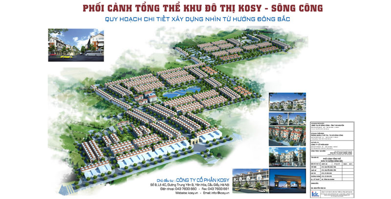 Kosy Song Cong Du an Khu do thi moi