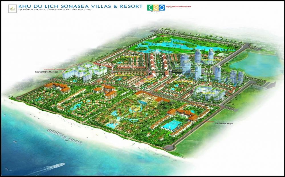 Sonasea Villas Resort Du an Khu nghi duong