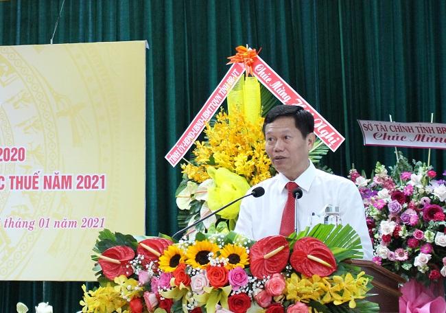 Cục Thuế tỉnh tổng kết công tác thuế năm 2020, triển khai nhiệm vụ, giải pháp năm 2021