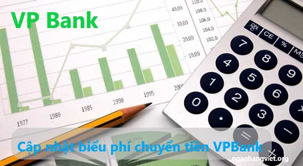 Biểu phí chuyển tiền ngân hàng VPBank mới nhất năm 2021