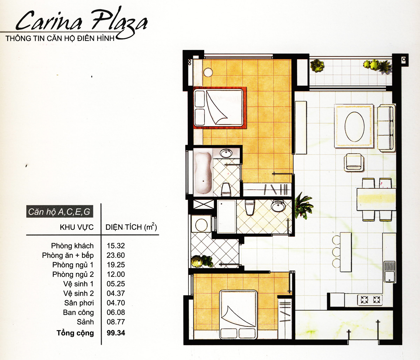 Thiết kế, mẫu nhà của Carina Plaza | 2