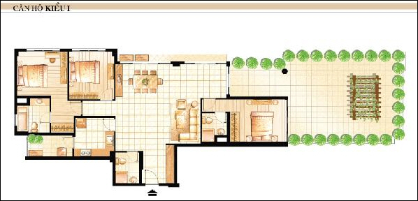 Thiết kế, mẫu nhà của Khu căn hộ cao cấp Mỹ Đức | ảnh 9