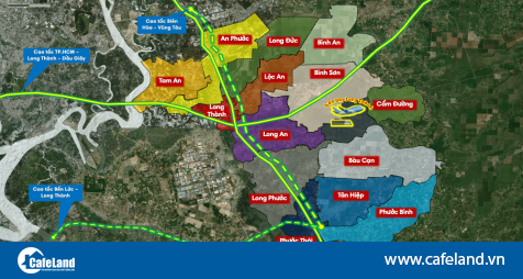 Quy hoạch 5 phân vùng phát triển tại Long Thành, nâng đô thị loại III vào năm 2030