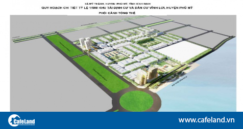 Bình Định duyệt quy hoạch mới khu tái định cư và dân cư Vĩnh Lợi quy mô 43 ha